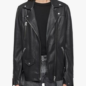 All Saints Eline women’s leather jacket
